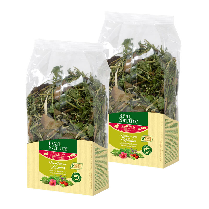 REAL NATURE Snacks REAL NATURE Kräuter 2x100g Mediterrane Kräuter