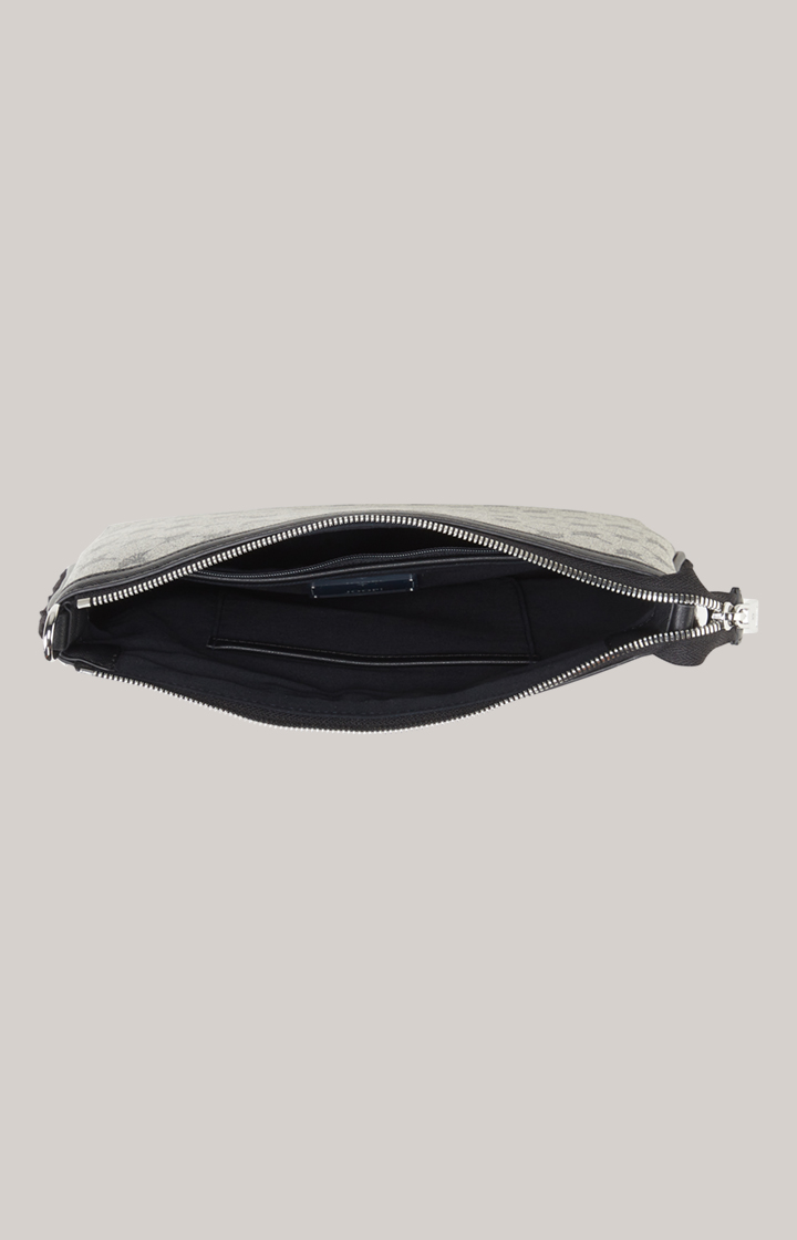 Schultertasche Mazzolino Pelo Wren in Schwarz