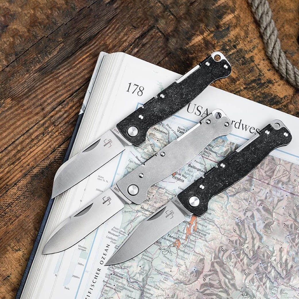 Taschenmesser Atlas Backlock Clippoint