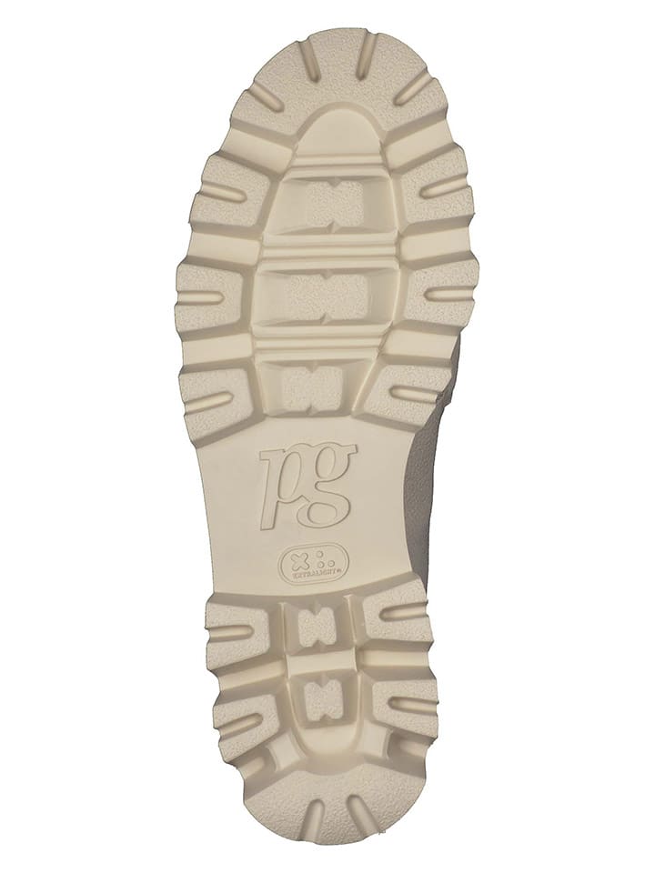 Paul Green Leder-Mokassins  in Beige günstig kaufen