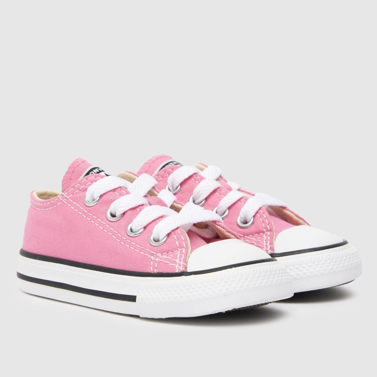 Converse rosa all star lo flickor småbarnsskor