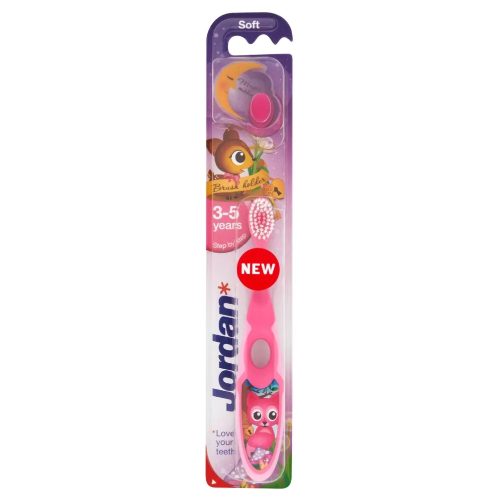 Јордан четкица за зубе корак по корак 2 (3-5 година) мекана