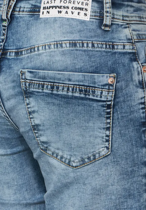 CECIL Loose Fit Jeansshorts