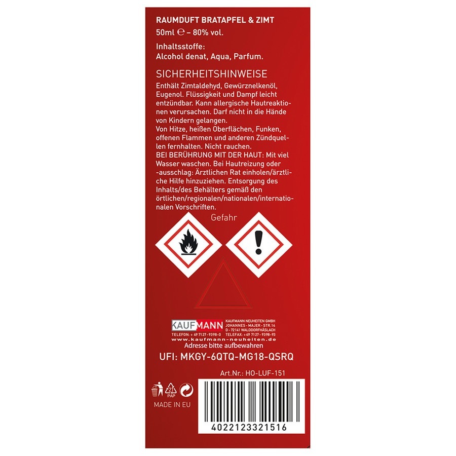 Bratapfel & Zimt Rot