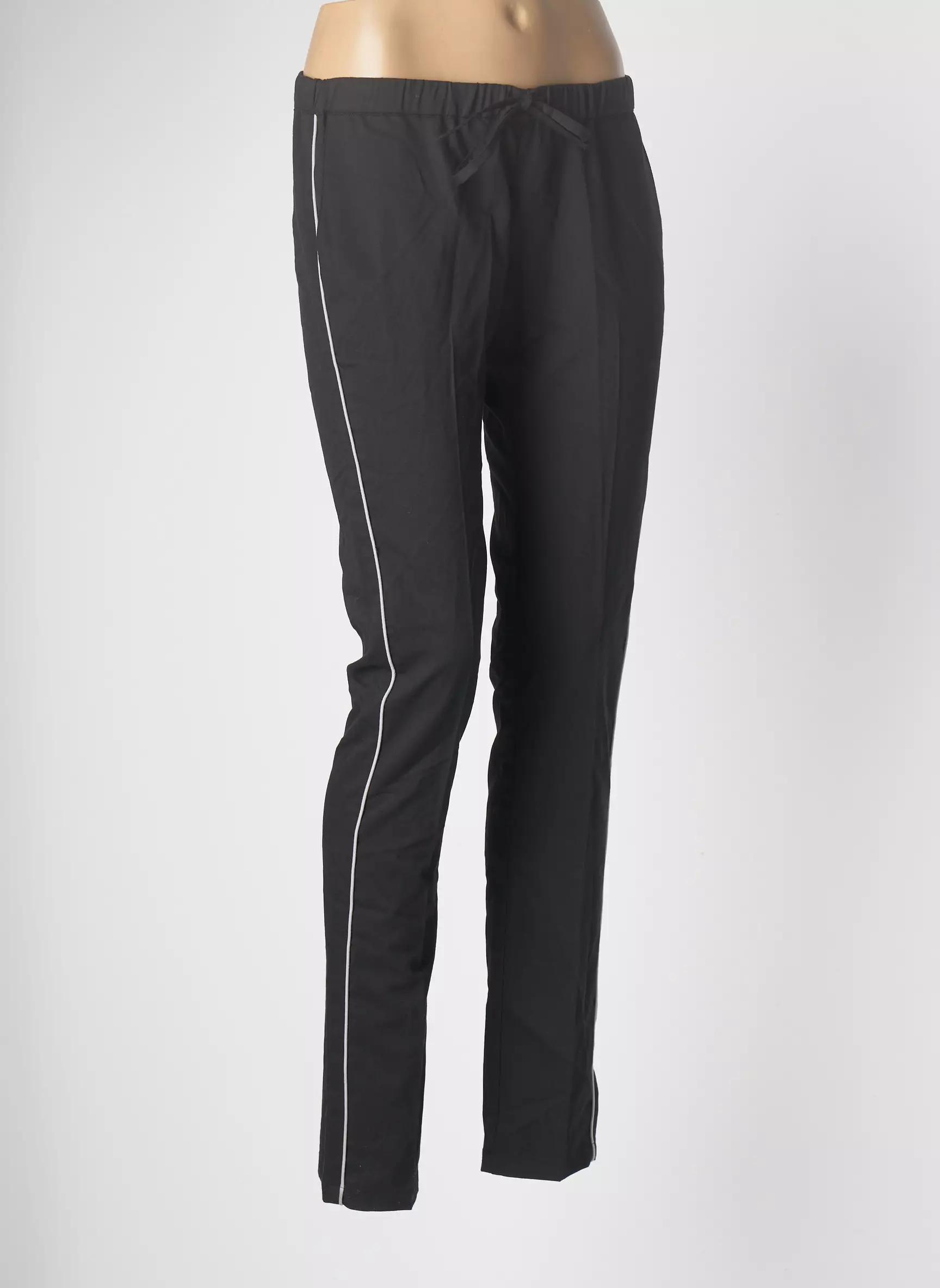 Mbym Pantalons Chino Femme couleur noir