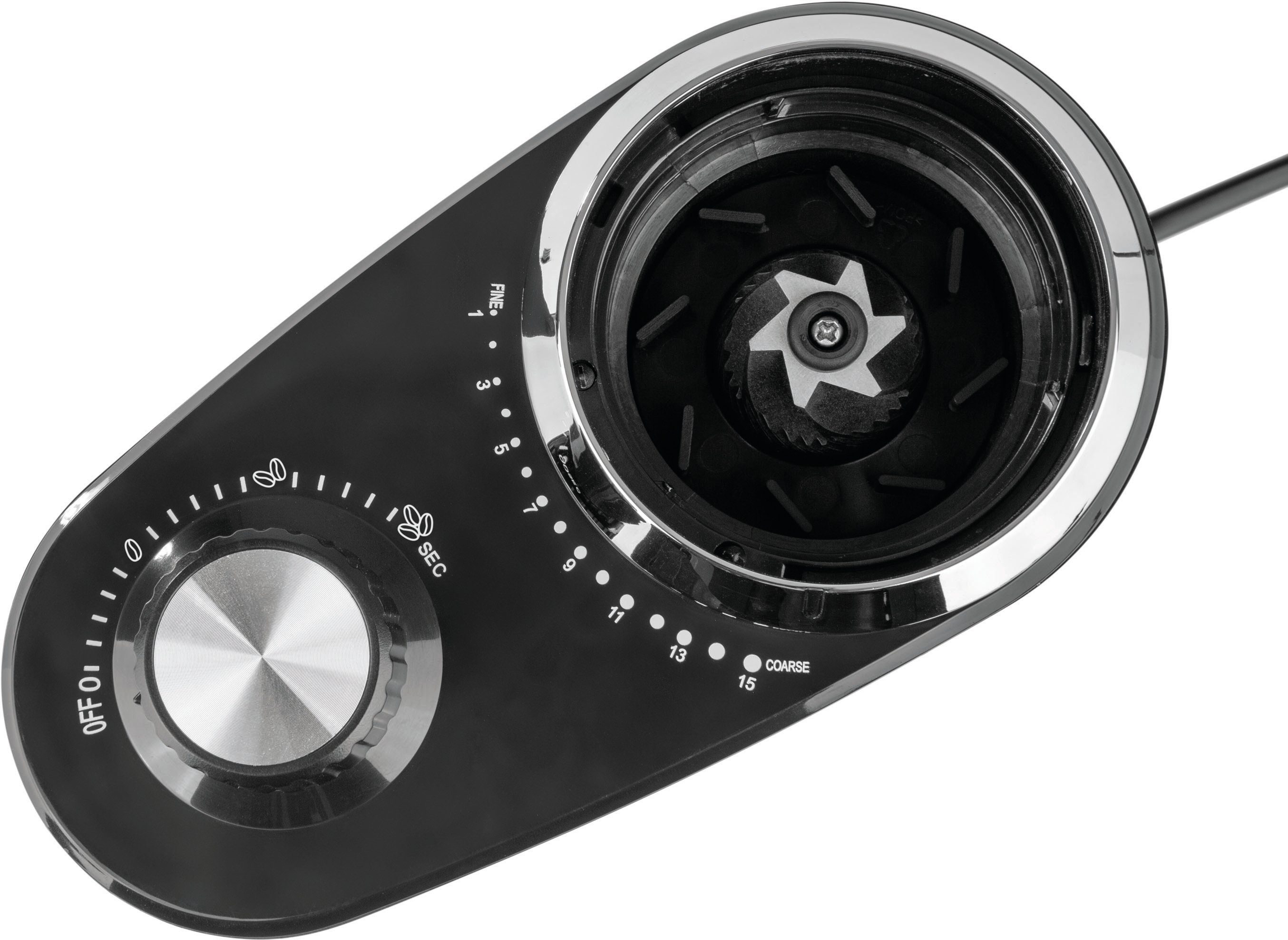 BEEM Kaffeemühle GRIND-Intense, 150 W, Kegelmahlwerk, 160 g Bohnenbehälter