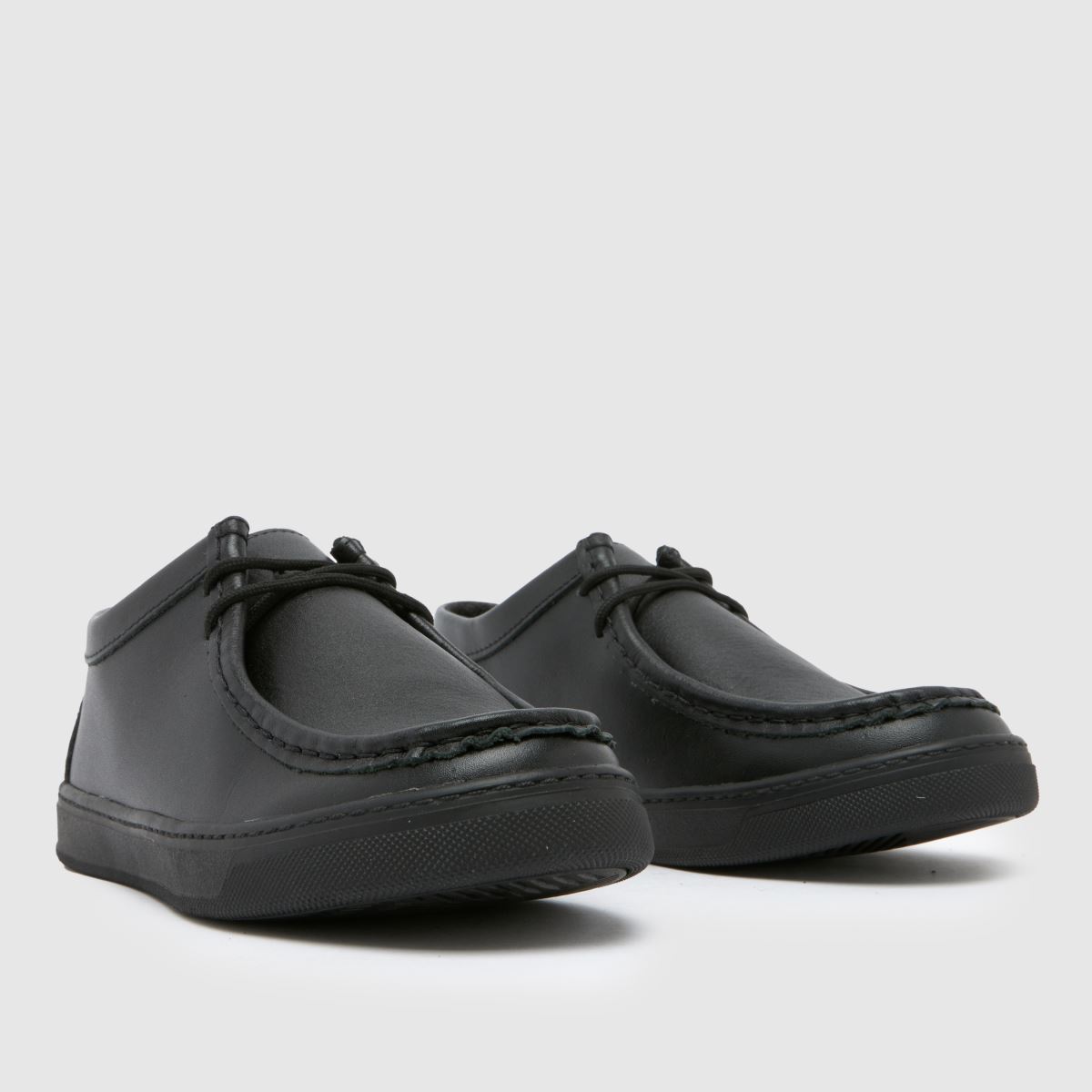 Schuh fekete emelő fiú ifjúsági cipő
