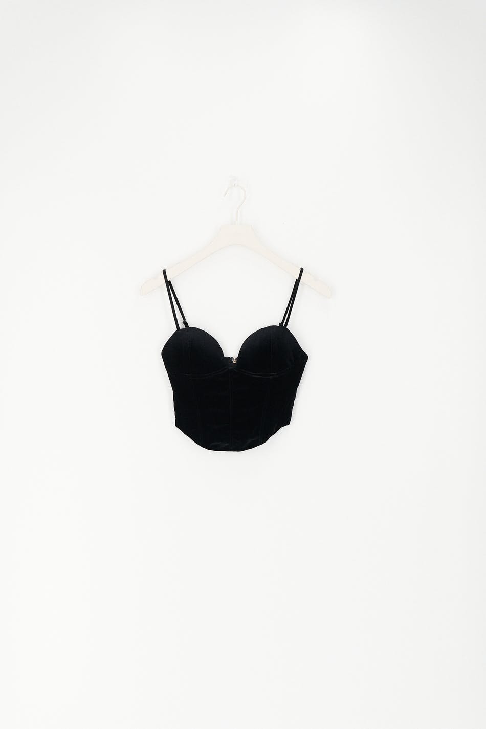 Maddy velvet bustier