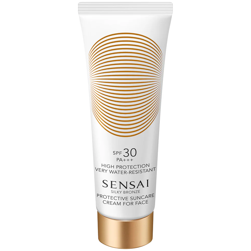 Ochranný opaľovací krém Silky Bronze na tvár SPF30 - Vysoko ochranný opaľovací krém na tvár.