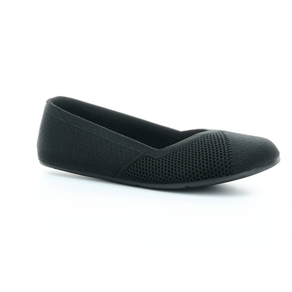 Xero Shoes Phoenix Black Knit Barfuß-Ballerinas