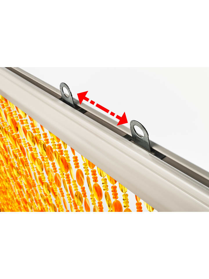 kobolo Vorhang ORANGE in Bunt günstig kaufen onesize