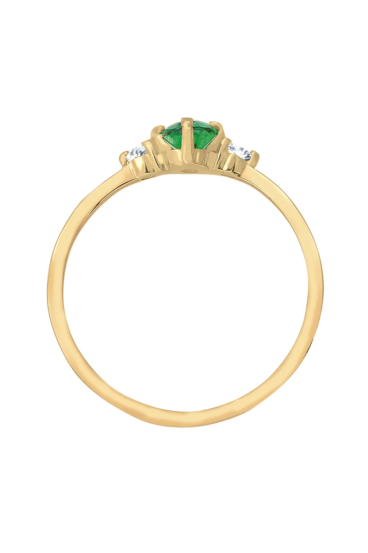 ELLI  Ring Bandring Verlobung Zirkonia Kristalle 925 Silber