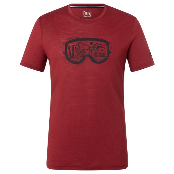 super.natural - Goggle Tee - Merinoshirt