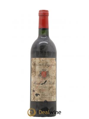 Château Poujeaux  1977 - Lot de 1 Bouteille