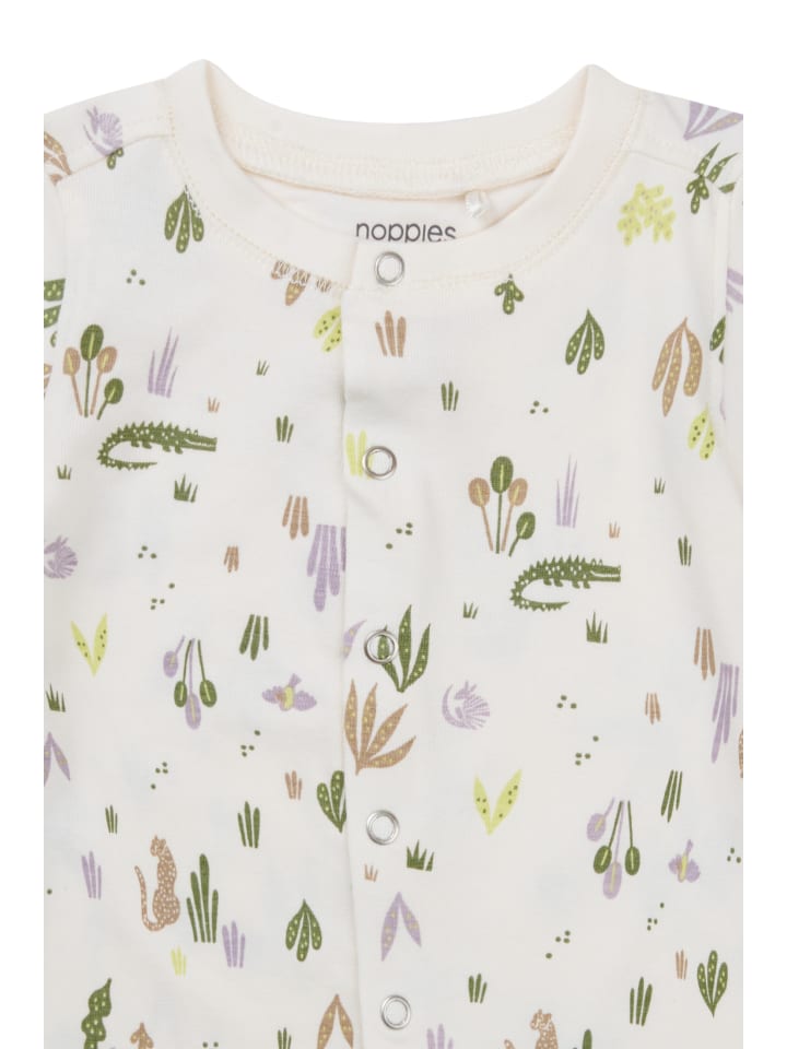 Noppies Strampler Olympia in Animals pattern Off white günstig kaufen