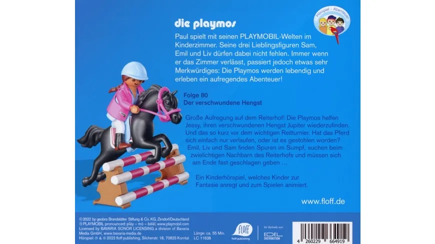 Die Playmos-(80)Der Verschwundene Hengst