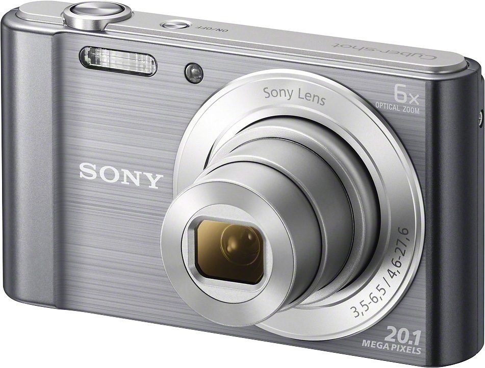 Sony DSC-W810 Kompaktkamera (20,1 MP, 6x opt. Zoom, Gesichtserkennungstechnologie für bis zu 8 Gesichter)