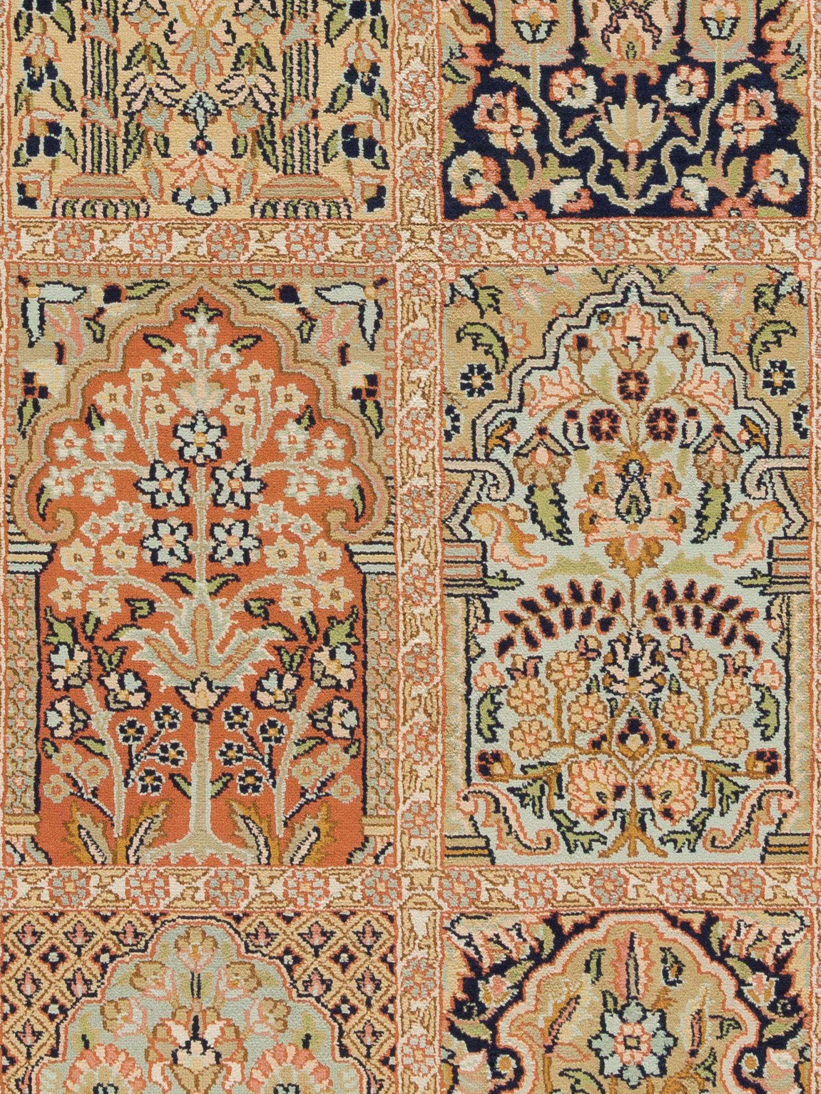Kaschmir Seide 18/18 ca. 158 x 210 cm, Unikat / Einzelstück