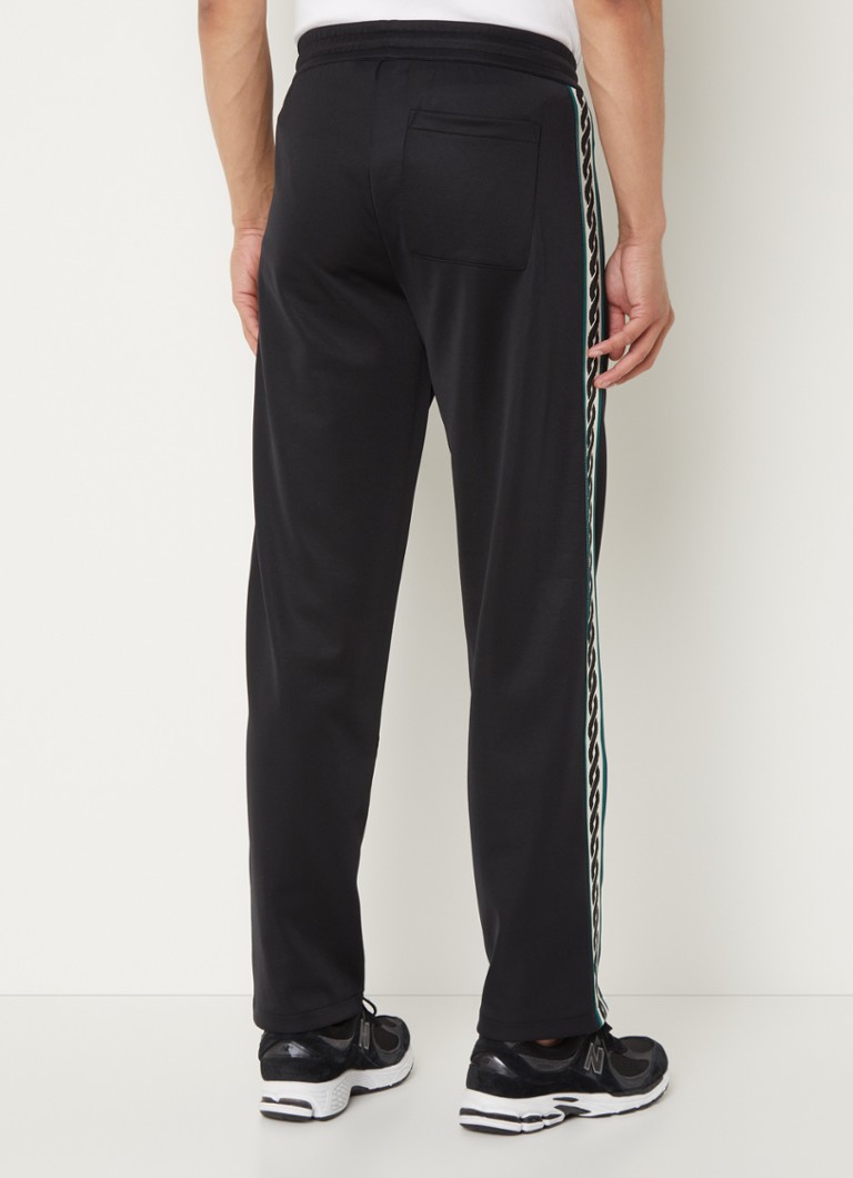 Drôle de Monsieur Le slim fit skriešanas bikses ar rāvējslēdzēja kabatām un logotipa izšuvumu