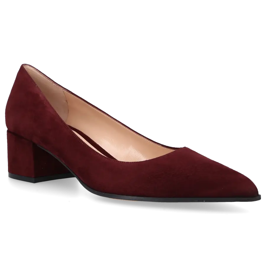 Gianvito Rossi - Pumps PIPER PUMP 45 Veloursleder - rot