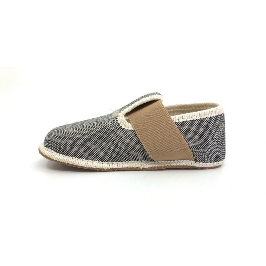 Pegres BF01U Schwarz Barfußhauschuhe