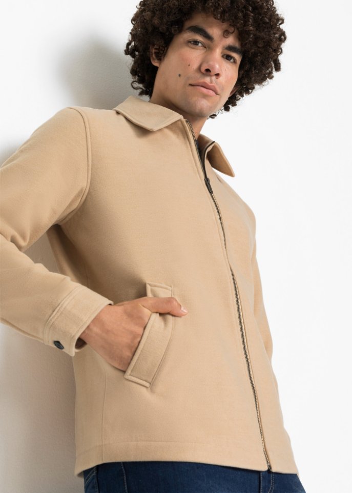 Blouson in Wolloptik