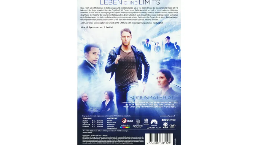 Limitless - Die komplette Serie  [6 DVDs]
