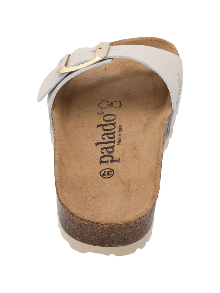 palado Pantoletten in beige matt günstig kaufen