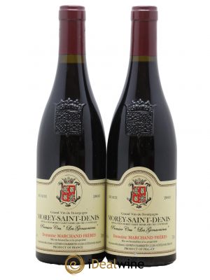 Morey Saint-Denis 1er Cru Genevrieres Marchand Frères 2003 - Lot de 2 Bouteilles