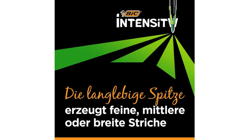 BIC Intensity Pastell Filzstifte 6er Etui