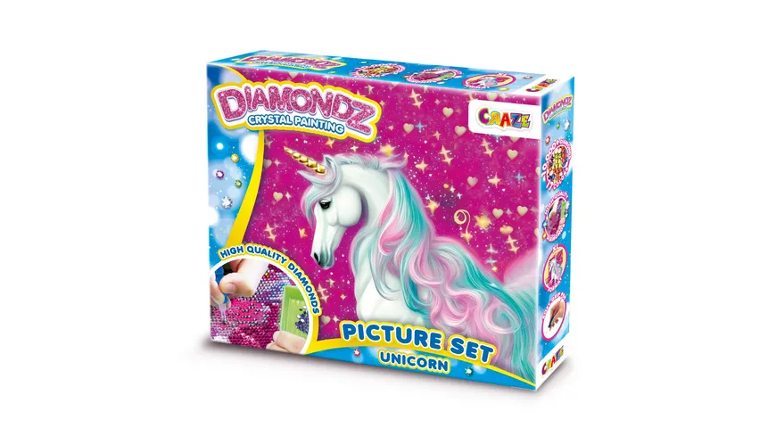 DIAMONDZ CRYSTAL PAINTING Picture Set Unicorn