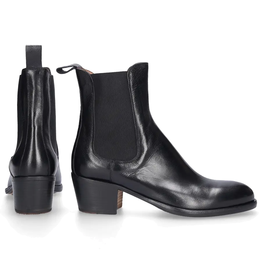Elia Maurizi - Chelsea Boots ALFA Kalbsleder - schwarz