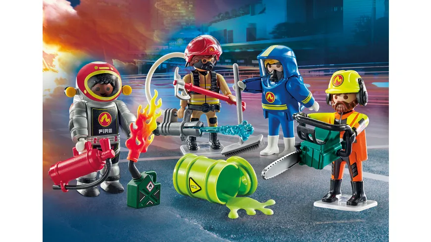 PLAYMOBIL 71468 ACTION HEROES My Figures Feuerwehr