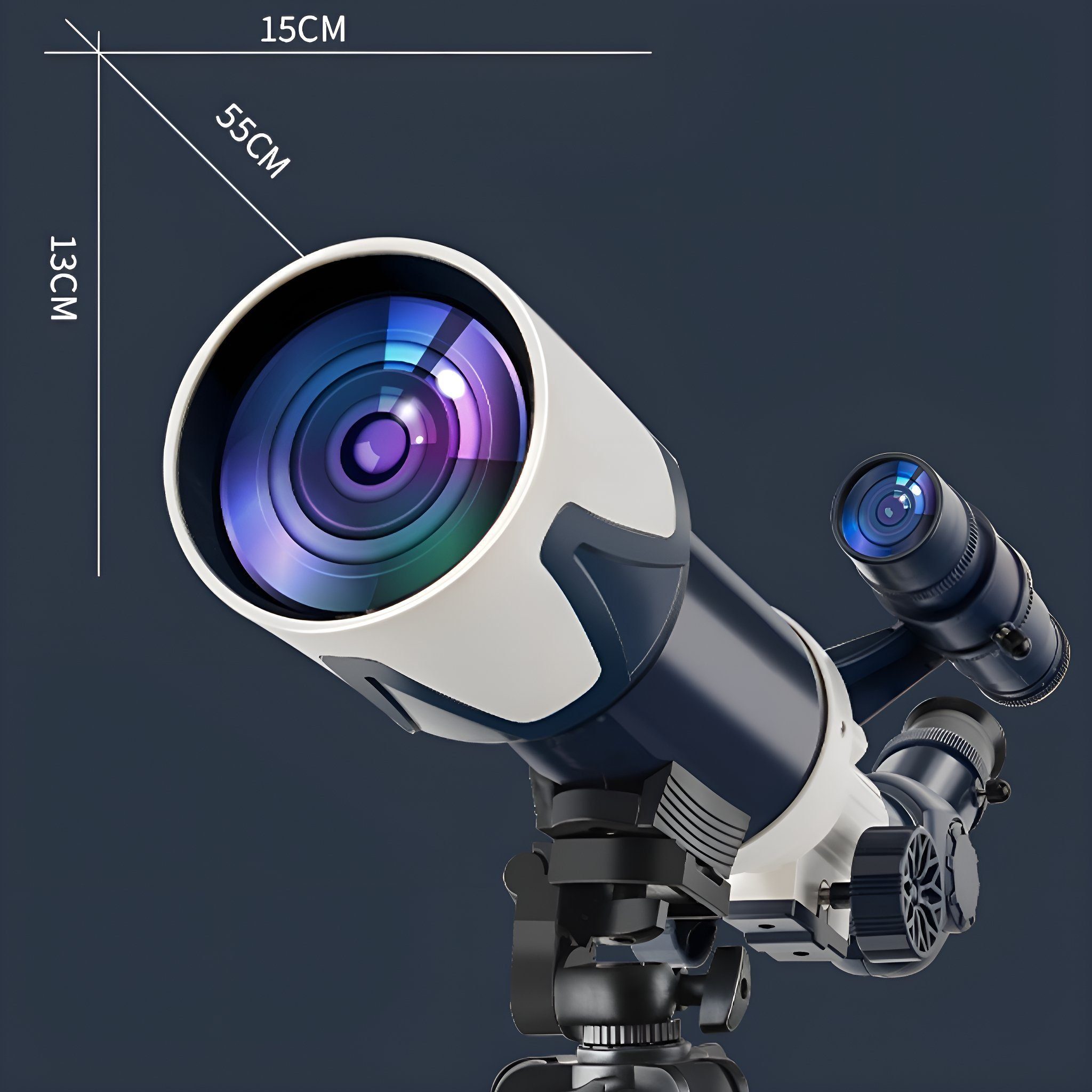 Suzakuin Teleskop Kinder Teleskop - HD Astronomie Fernrohr, wissenschaftliches Spielzeug