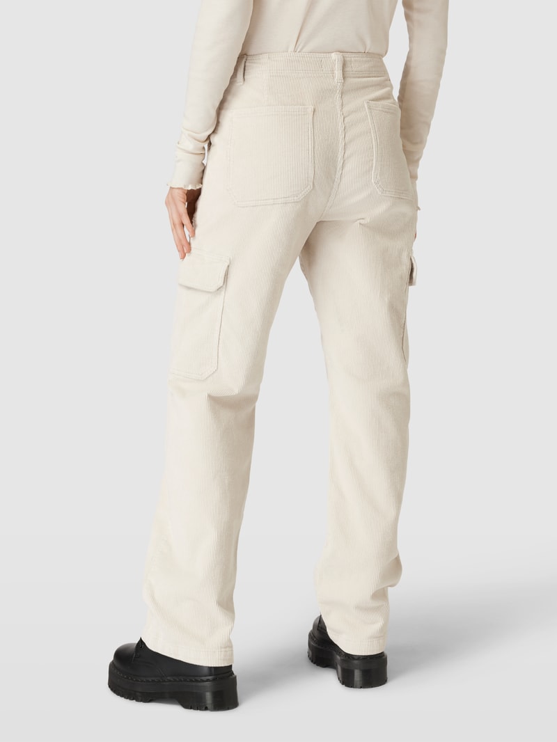Cargohose in Cord-Optik Modell 'MALFY' in ecru