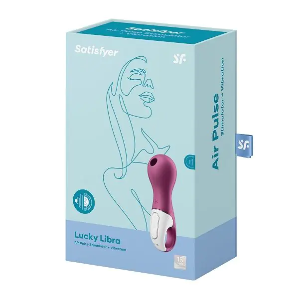 „Satisfyer Lucky Libra Berry“ intymios odos masažuoklis