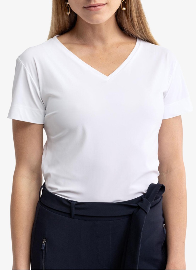 Studio Anneloes Roller T-shirt with V-neck