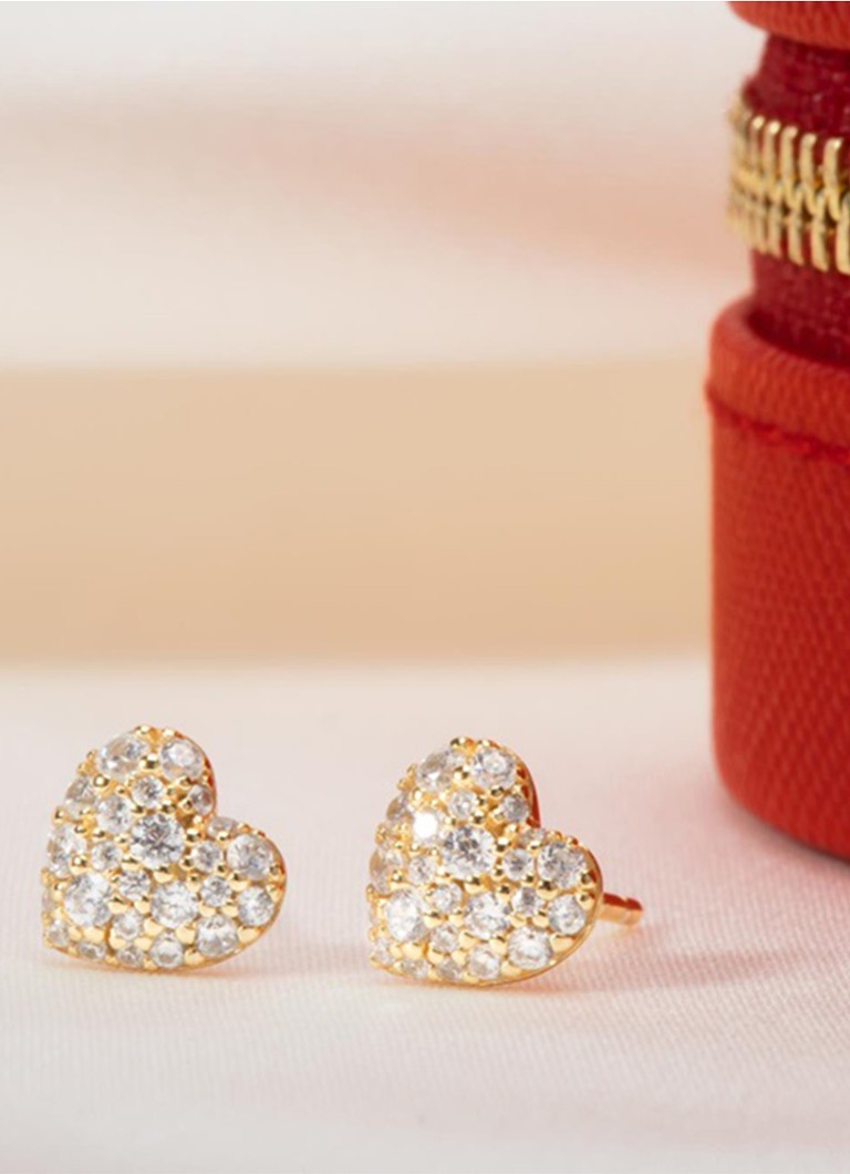 Sif Jakobs Caro gold-plated stud earrings