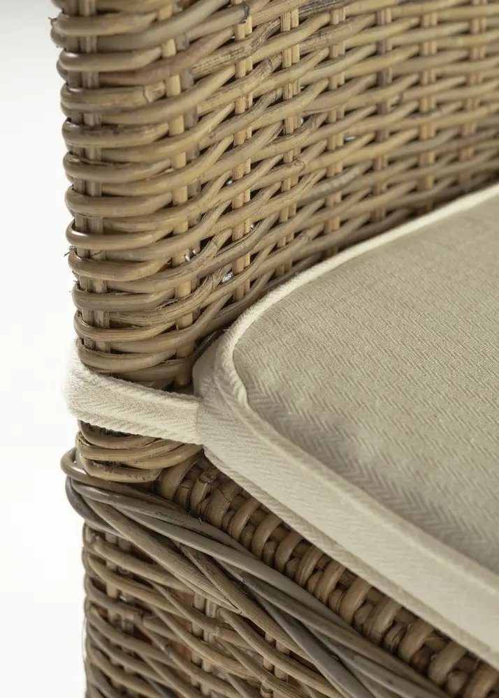 Novasolo Rattanstuhl Wickerworks (2er-Set Stühle, 2 St), Standard Rückenlehne, Salsa, Salsa Dining Stuhl (2er-Set)