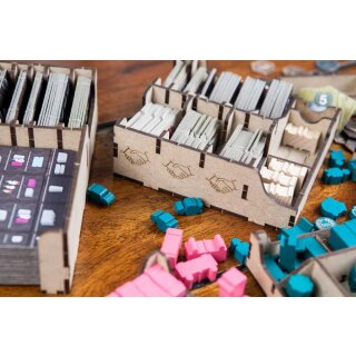 Barrage Organizer with Construction Wheels