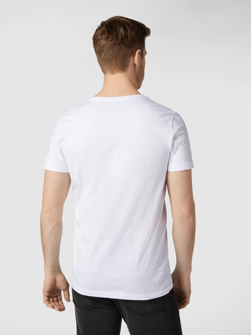 T-Shirt aus Bio-Baumwolle im 2er-Pack in weiß