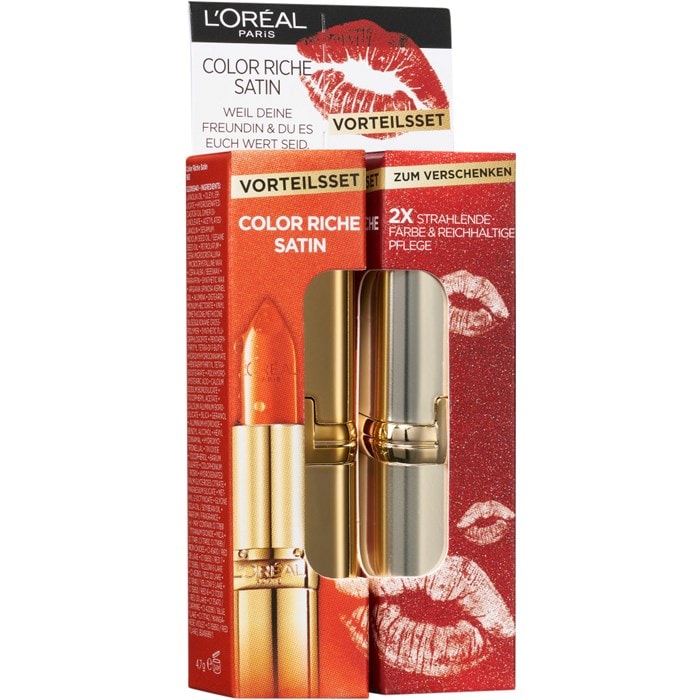 Lippenstift Geschenkset von L’Oréal Paris