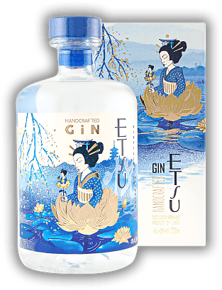 ETSU Premium Japanese Gin 43% ETSU Premium Japanese Gin 43%  0,7	 Liter - Vol 43%