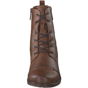 Mustang Schnürstiefelette in braun