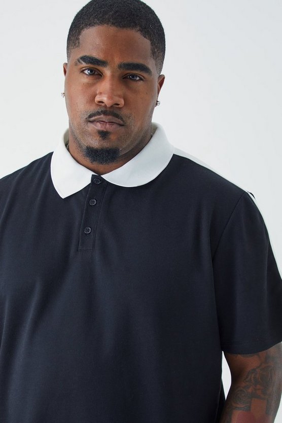 Plus Man Slim-Fit Poloshirt