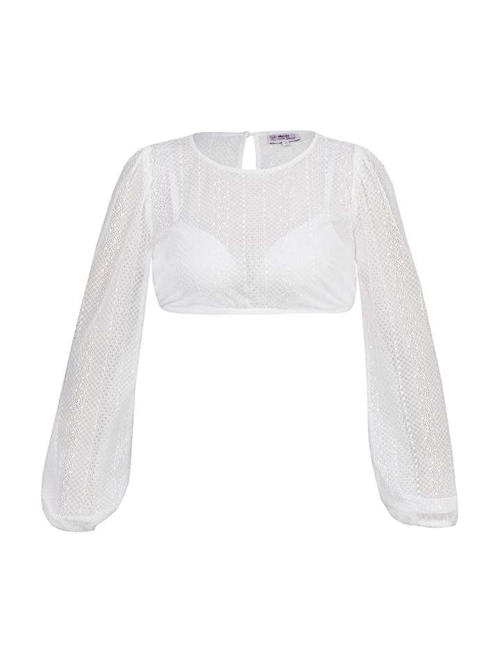 MarJo Dirndlbluse HALIDA-SARAH in offwhite günstig kaufen 48