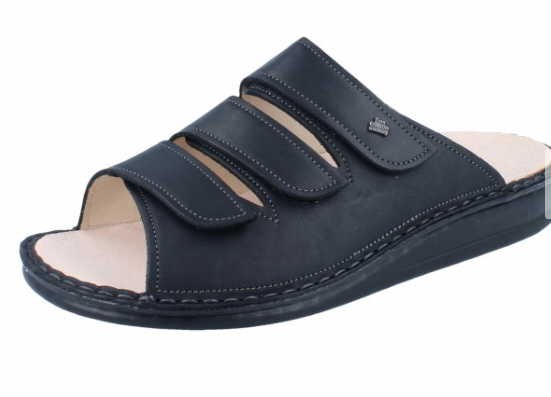 FINN COMFORT Pantoletten schwarz Korfu-Vororder