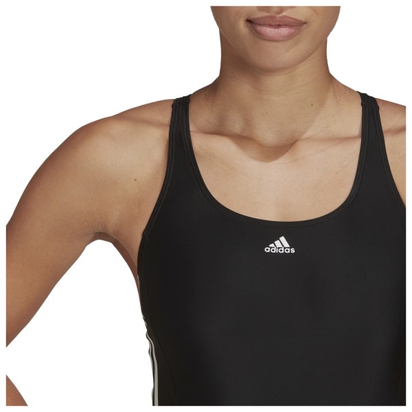 adidas - Women's 3-Stripes Mid Swimsuit - Badeanzug