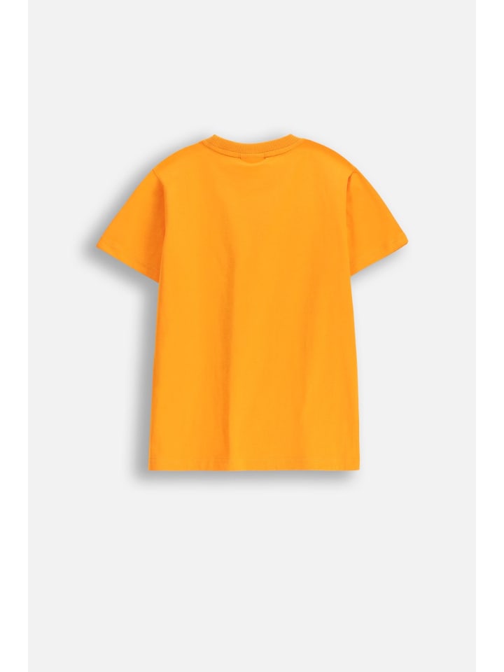 Coccodrillo T-Shirt mit kurzen Ärmeln in orange günstig kaufen