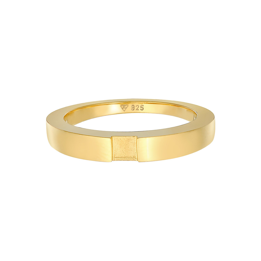 Elli Elli Bague Bague pour dames en argent sterling 925 : étroit, basique, minimal et  Bague